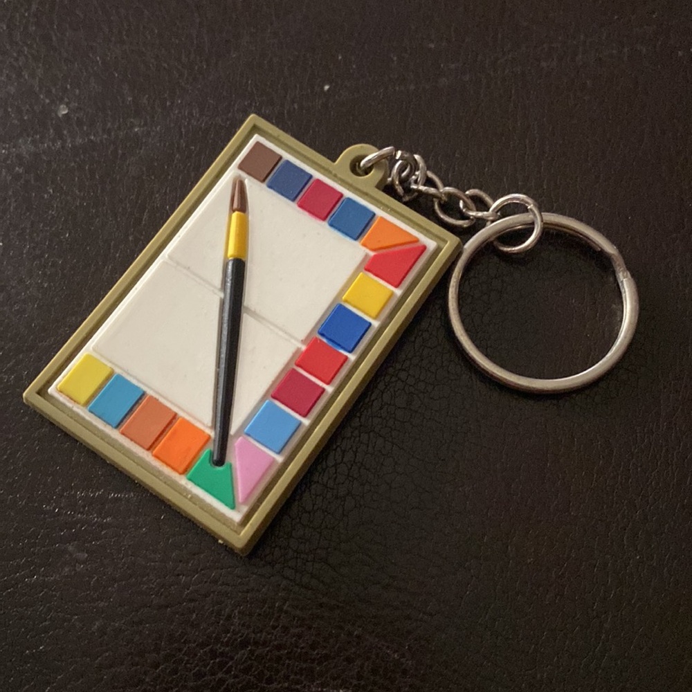Cheap Joes art studio keychain in good condition